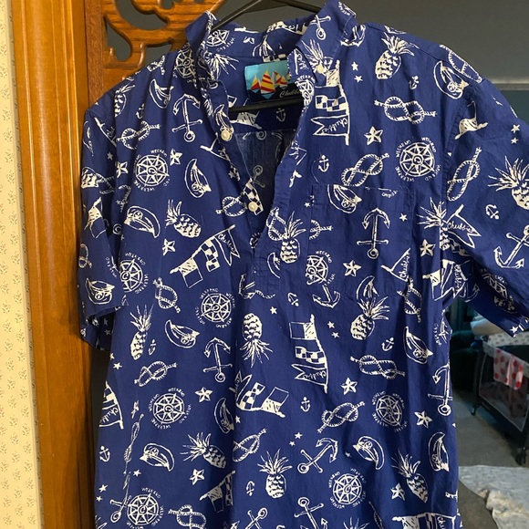 chubbies Other - Chubbies Nutter Nautical Hawaiian Camp buttton up